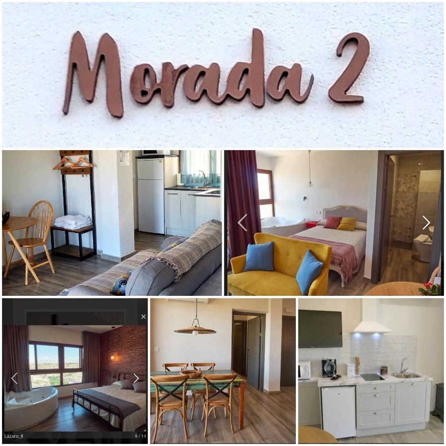 Casas del Cerro Casas Rurales Maribel - Complejo Moradas Del Cerro 2 - Suites Con Jacuzzi En Alcala Del Jucar المظهر الخارجي الصورة